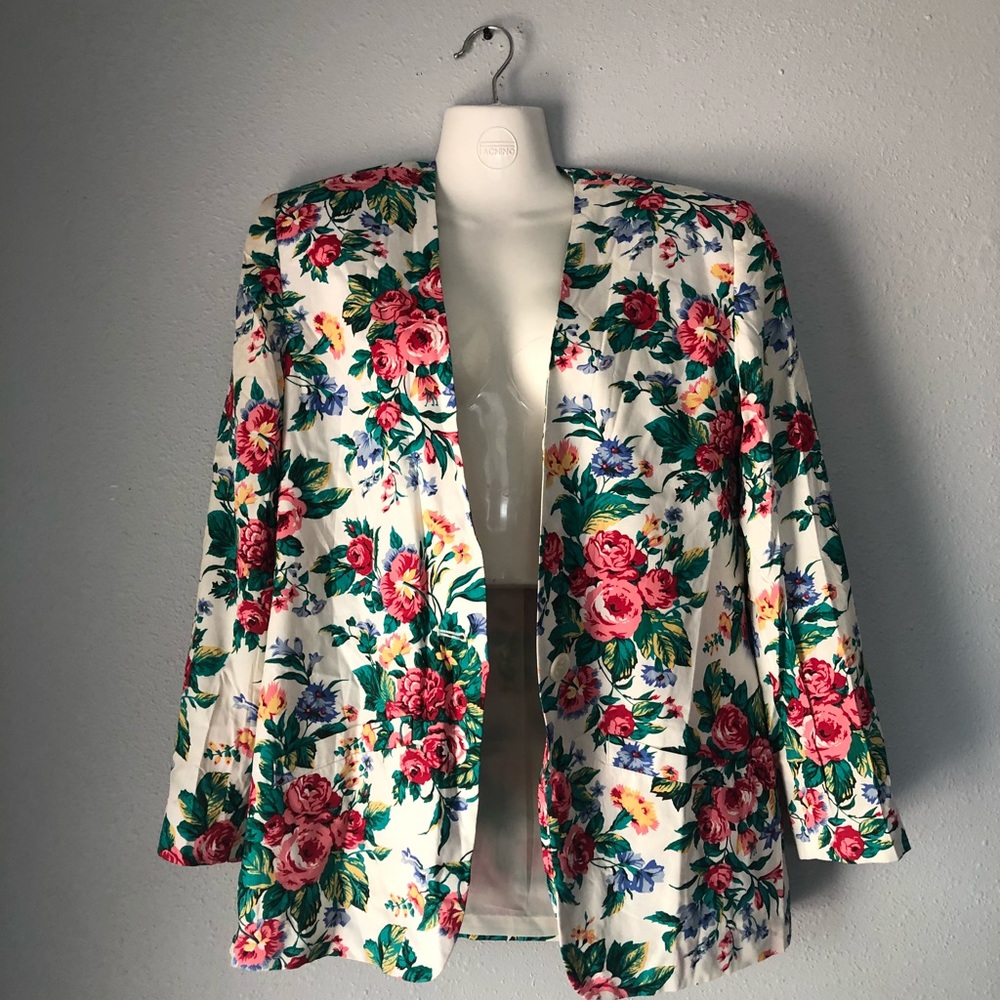 Pendleton Floral Blazer